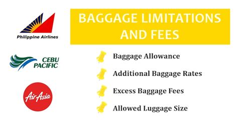 philippine airlines excess baggage|Baggage allowance fees .